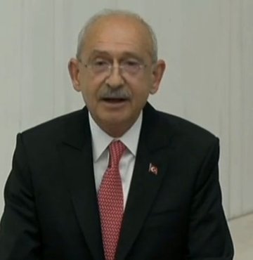 Millet İttifakı Cumhurbaşkanı adayı ve CHP lideri Kemal Kılıçdaroğlu, 23 Nisan dolayısıyla Meclis