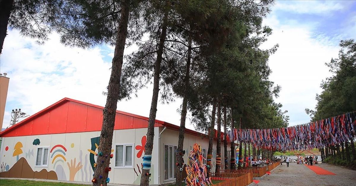 “Red Roof” school opened for earthquake-affected children in Kahramanmaraş