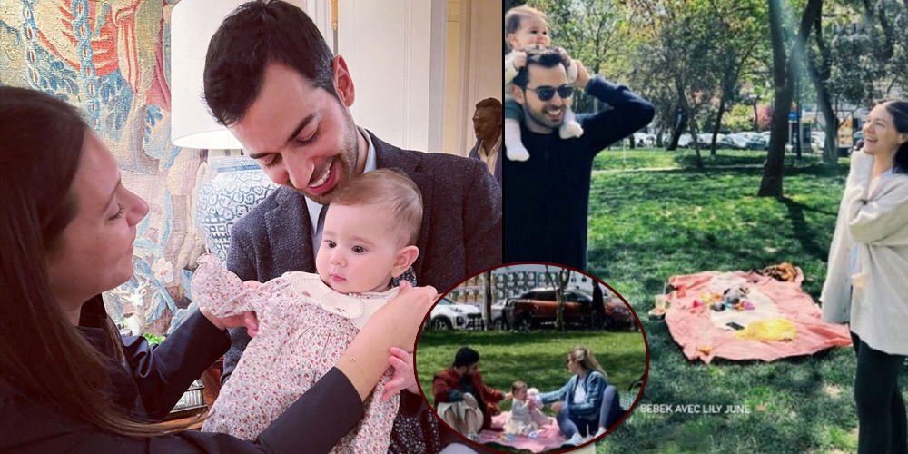 Dostlarıyla piknik yaptılar!