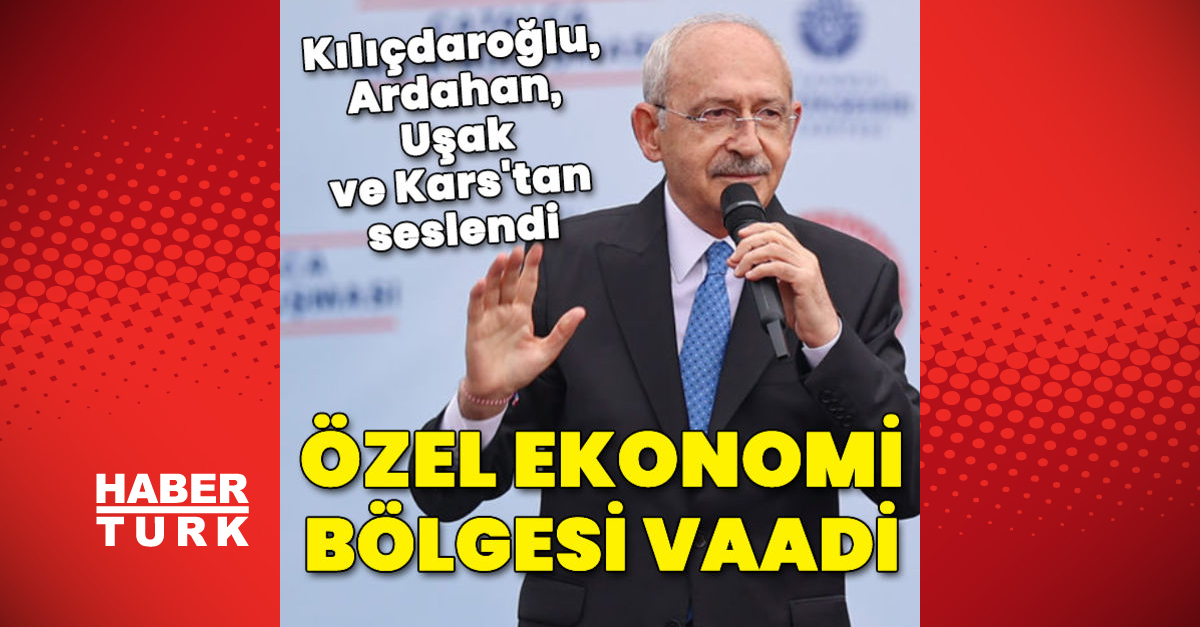 Son dakika: Millet İttifakı Cumhurbaşkanı adayı Kılıçdaroğlu Ardahan’dan seslendi: Sizden bir şey istiyorum
