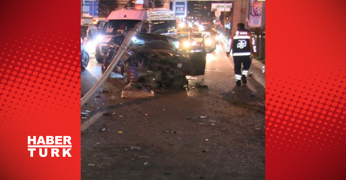 İstanbul’da 7 araçlık zincirleme kaza: 8 yaralı