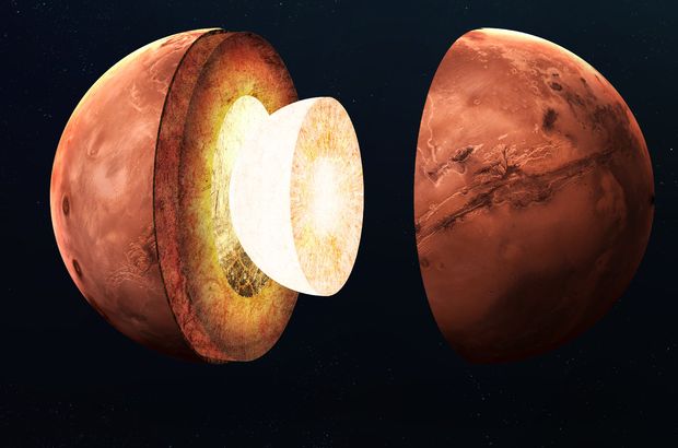 Yeni keşif: Mars'ın içi düşündüğünüz kadar kurak değil!