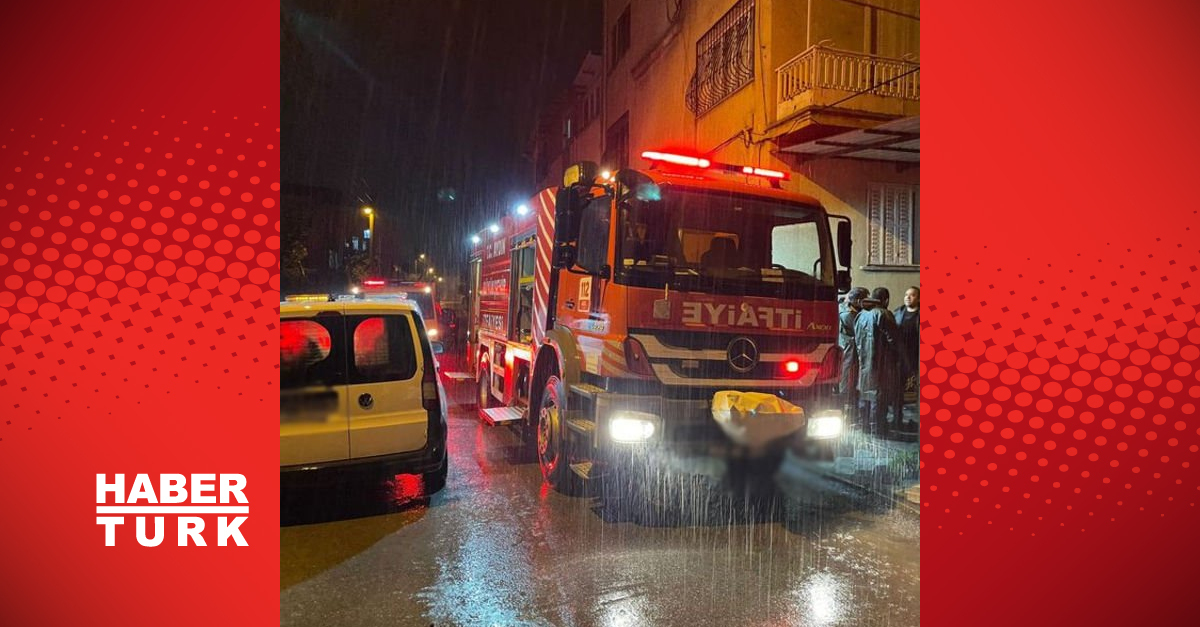 Aydın’da yıldırım düşen evde yangın çıktı