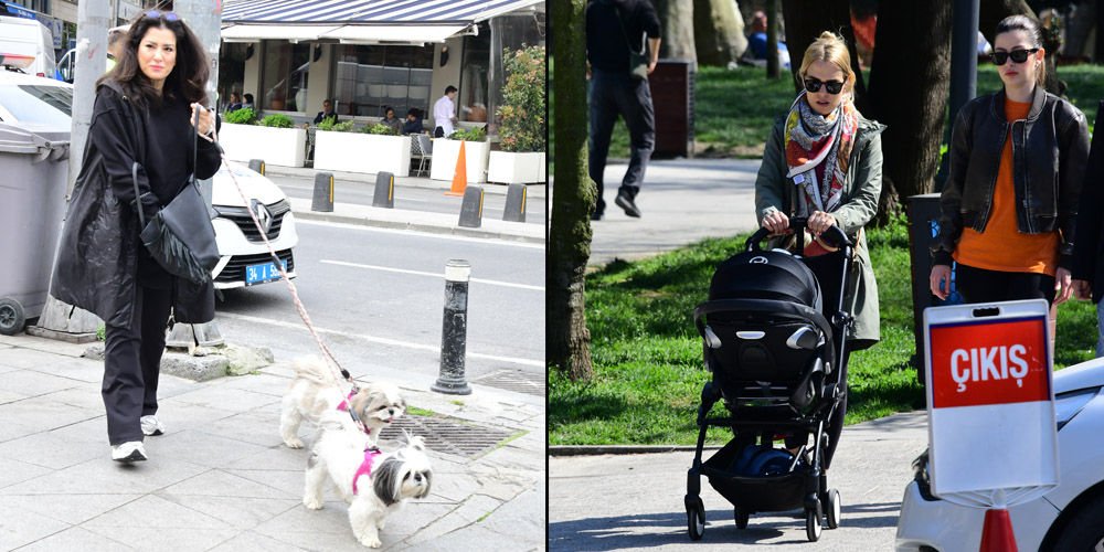 Hanımların cadde turu...