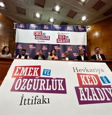 Emek ve Özgürlük İttifakı, Cumhurbaşkanlığı seçimlerinde Millet İttifakı adayı Kemal Kılıçdaroğlu