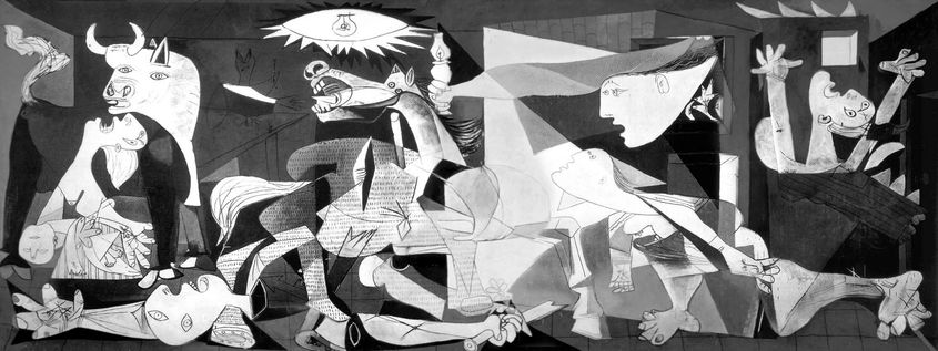 Picasso'nun Guernica tablosu