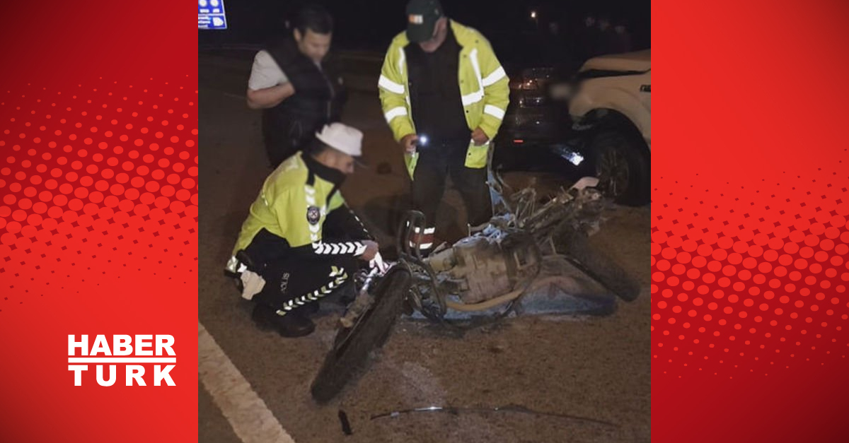 Car hit motorcycle in Edirne: 1 dead