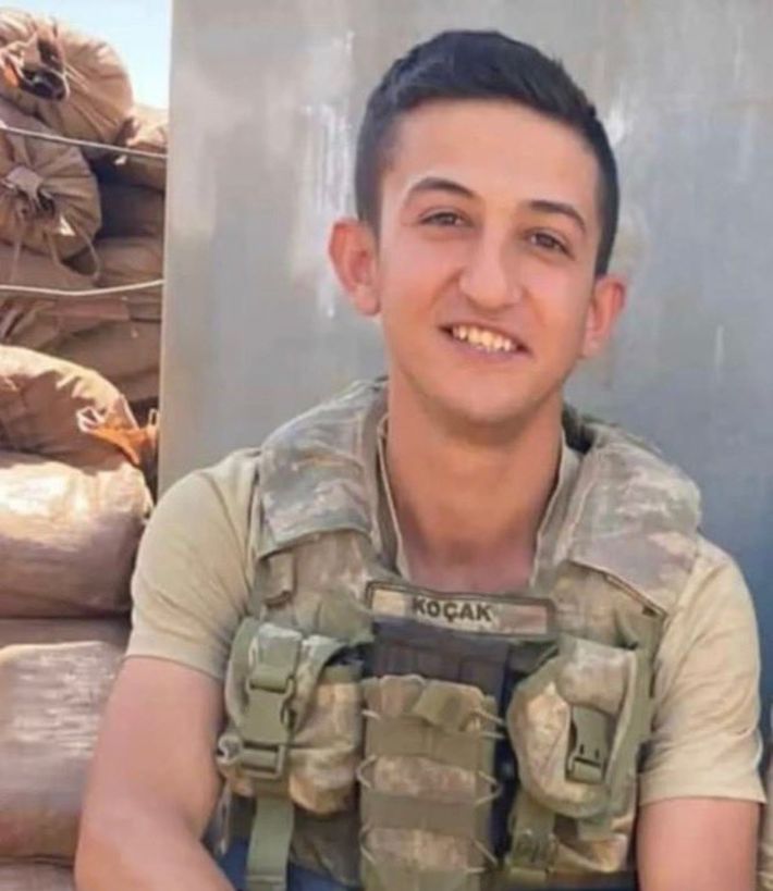 Şehit olan sözleşmeli er Muhammed Koçak