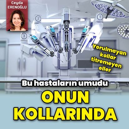 Organ nakli bekleyen obeziteli hastalara robotun kollarından gelen umut