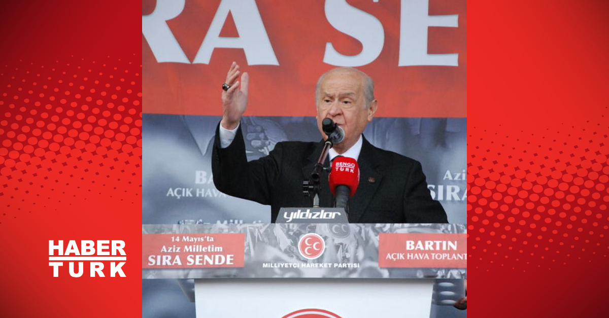 Son dakika: MHP lideri Bahçeli: PKK hepsini kafese almıştır