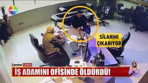 İş adamı ofisinde öldürüldü