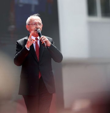 Cumhurbaşkanı adayı Kemal Kılıçdaroğlu Erzincan
