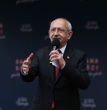 Cumhurbaşkanı adayı ve CHP Genel Başkanı Kılıçdaroğlu, Kırşehir