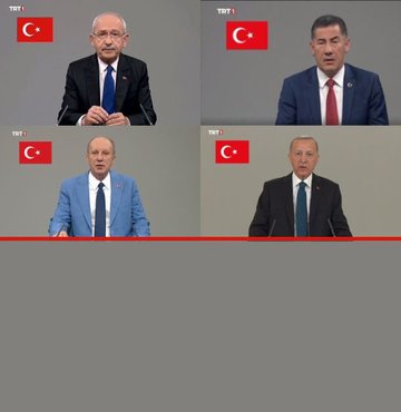 Cumhurbaşkanı adayları TRT