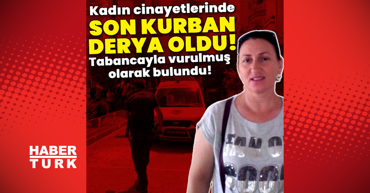 Vahşi cinayet! Kadın cinayetlerinde son kurban Derya oldu
