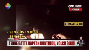 Denizin ortasında şüpheli ölüm