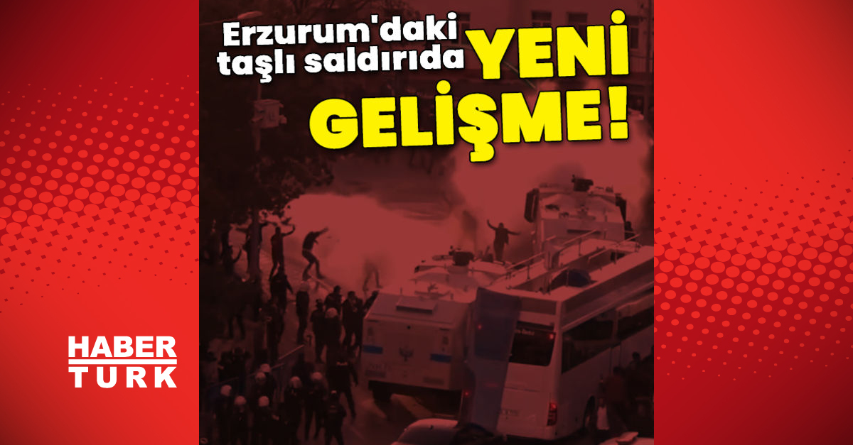 Erzurum’daki taşlı saldırıda gözaltına alınan 9 şüpheli serbest