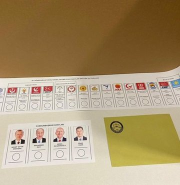 Yüksek Seçim Kurulu, bazı oy pusulalarında leke ve iz bulunduğu iddiası üzerine verdiği kararda, 298 sayılı Seçimlerin Temel Hükümleri ve Seçmen Kütükleri Hakkındaki Kanun