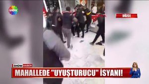 Mahallede "uyuşturucu" isyanı