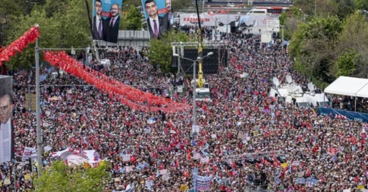 Ankara mitingine kaç kişi katıldı?
