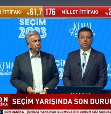 Ekrem İmamoğlu ve Mansur Yavaş açıklamalarda bulundu... Vatandaşların Anadolu Ajansı verilerine itibar etmemesini isteyen İBB Başkanı İmamoğlu, "İstanbul
