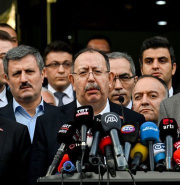Yüksek Seçim Kurulu Başkanı Yener açıklamalarda bulundu. Sisteme yurt içindeki oyların yüzde 47