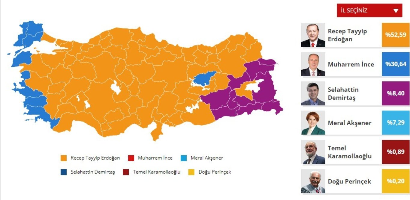 2018 ve 2023 seçimlerine göre haritadaki fark! İşte partilerin oy değişimi