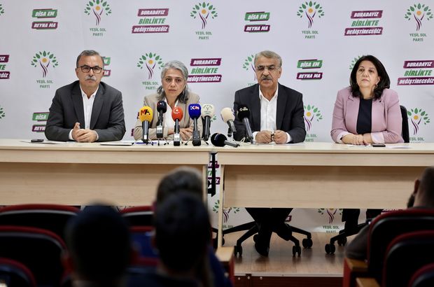 HDP ve Yeşil Sol Parti'den ortak açıklama