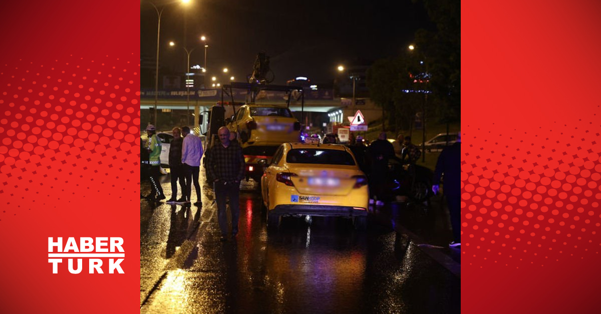 Maltepe’de 12 araç birbirine girdi: 3 yaralı