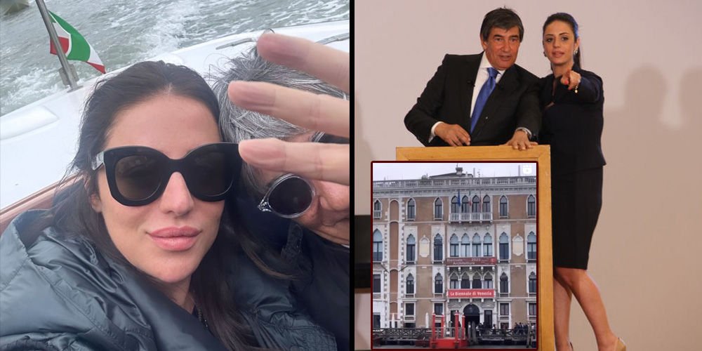 Babasıyla Venedik'te...