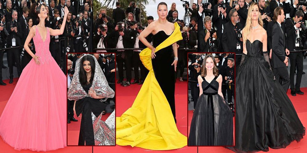 Cannes'da Kırmızı Halı şıklığı