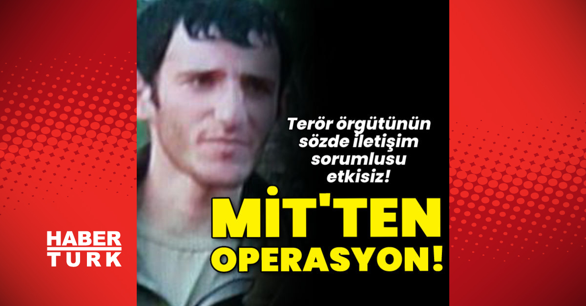 MİT’ten Gara’da operasyon! Sözde iletişim sorumlusu etkisiz