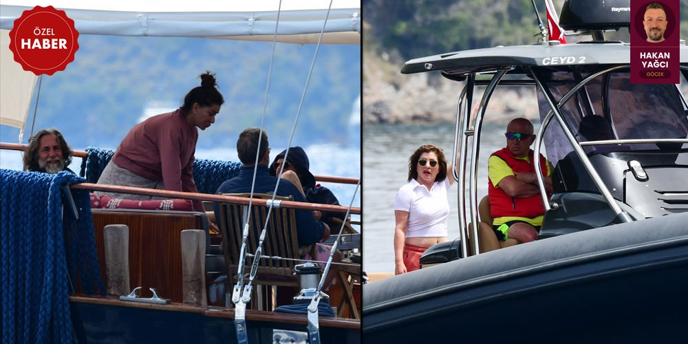 Göcek tatilcileri...