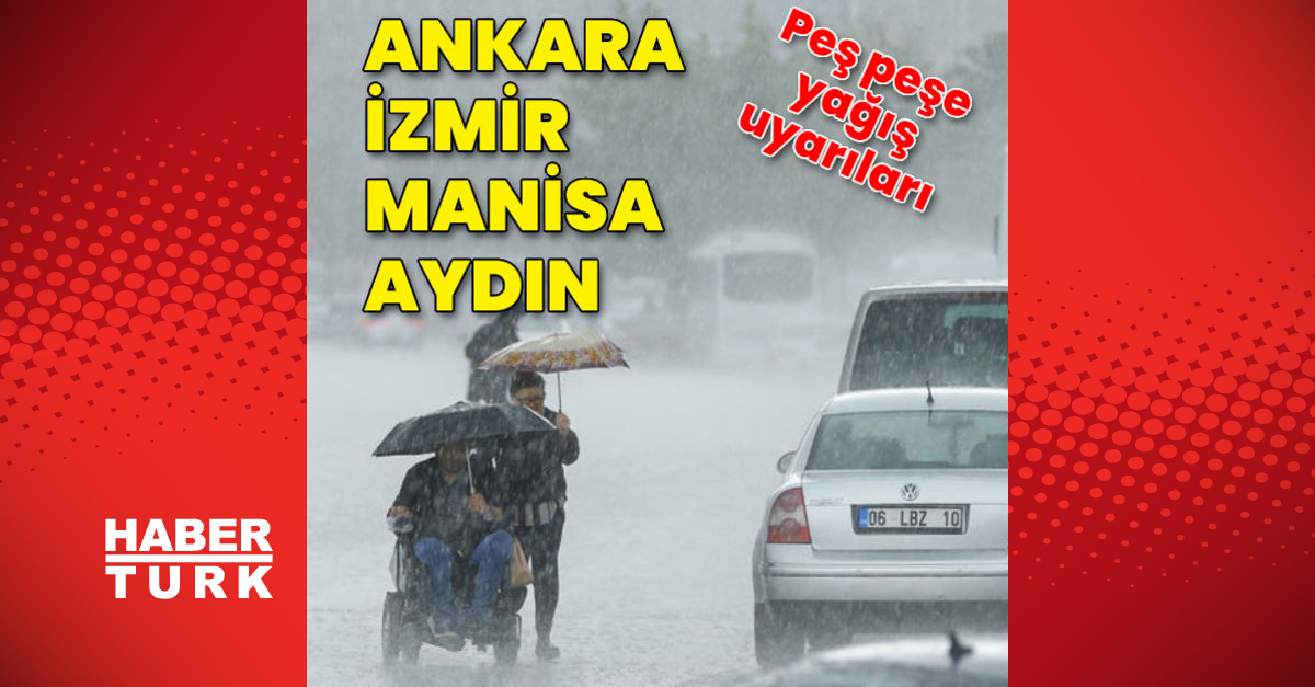 Ankara Valiliği’nden açıklama! 4 kent için öğleden sonra kritik sağanak uyarısı verildi!