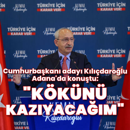 Cumhurbaşkanı adayı Kemal Kılıçdaroğlu: Uyuşturucu baronlarının kökünü kazıyacağım - 2023 Seçim Haberleri