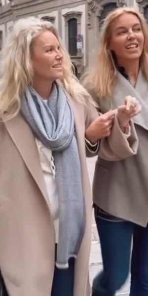 Ailece Milano'yu gezdiler