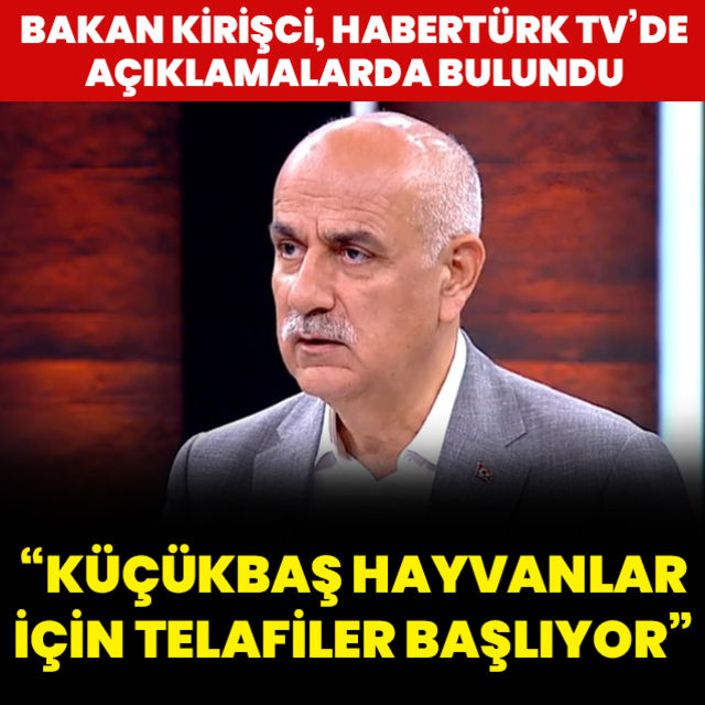 Küçükbaş hayvanlar için telafiler başlıyor