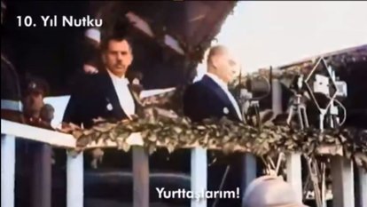 AK Parti, Atatürk'ün 10. yıl nutku eşliğinde video yayınladı
