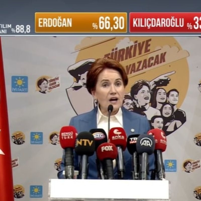 Akşener: Erdoğan'ı tebrik ederim