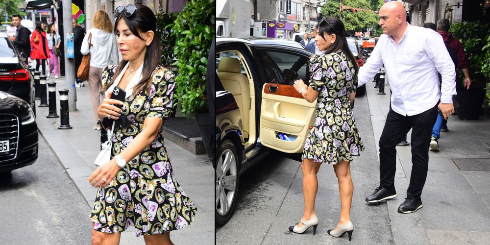 Patroniçenin cadde keyfi