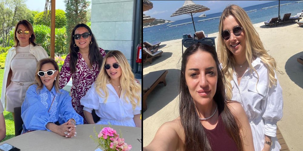 Davette buluştular...