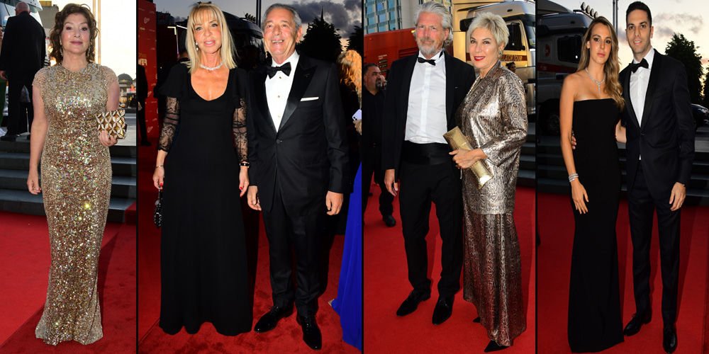 Özel gecenin şık davetlileri...