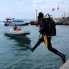 Ortaköy'de dalgıçlardan deniz temizliği