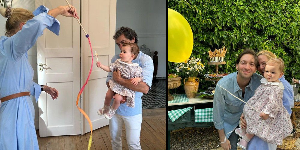 Lily June 1 yaşında