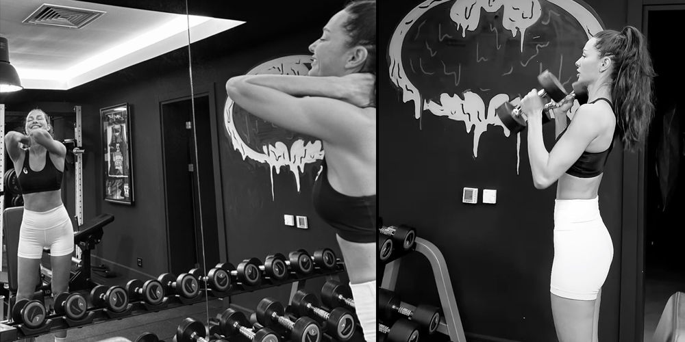 Özilhan'ın sabah sporu...