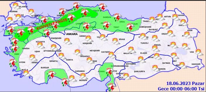 Meteoroloji'den peş peşe uyarı: 29 kent için "sarı" alarm - Resim : 5