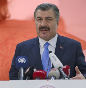 Sağlık Bakanı Fahrettin Koca, sosyal medya hesabından yaptığı açıklamada, Türkiye