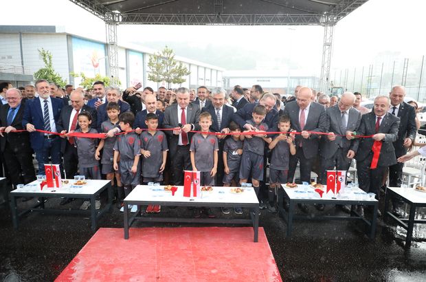 Samsunspor’un altyapı tesisleri açıldı