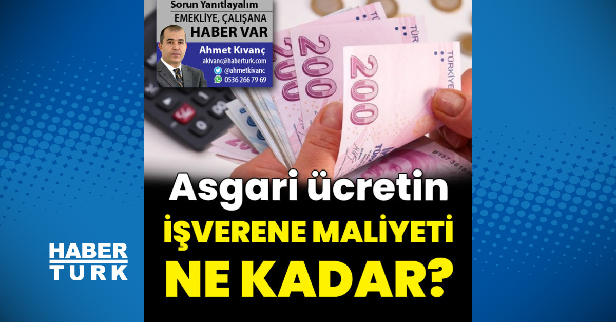 Asgari ücretin Işverene Maliyeti Ne Kadar Oldu? - Ekonomi Haberleri ...