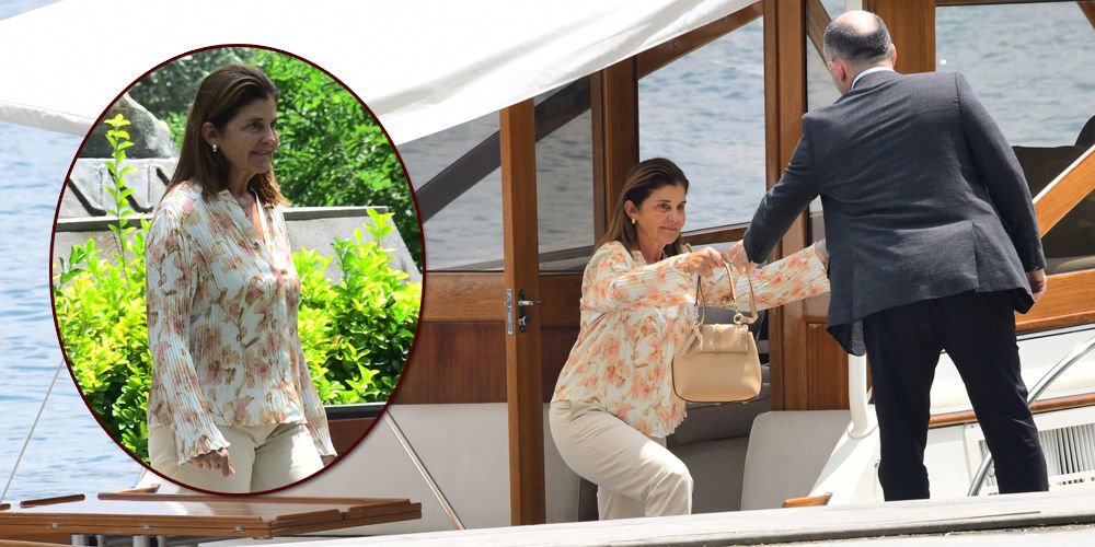 Tekneyle Bebek'e geldi